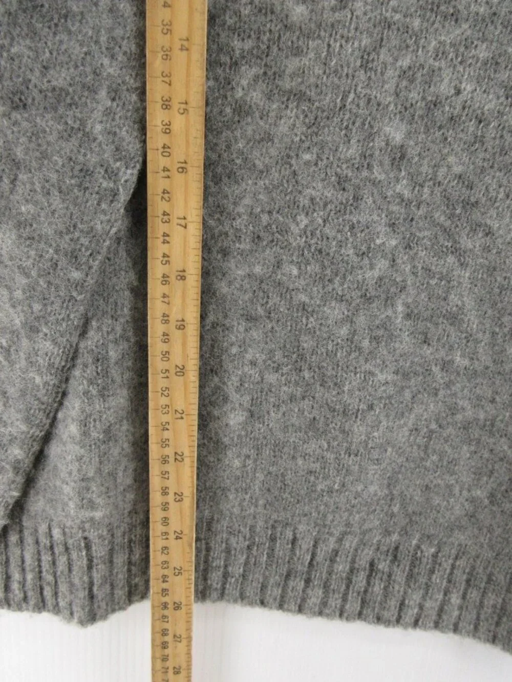 VGT Polo Ralph Lauren Sweater 44 Wool Fuzzy Knit Pullover Pony Large